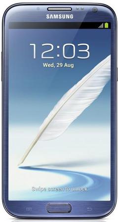 Смартфон Samsung Galaxy Note 2 GT-N7100 Blue - Армавир